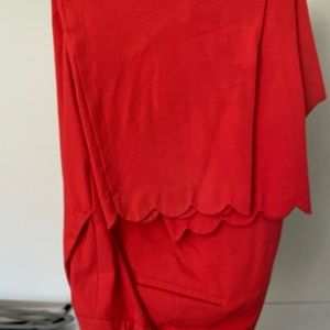 Talbots scalloped ankle pants